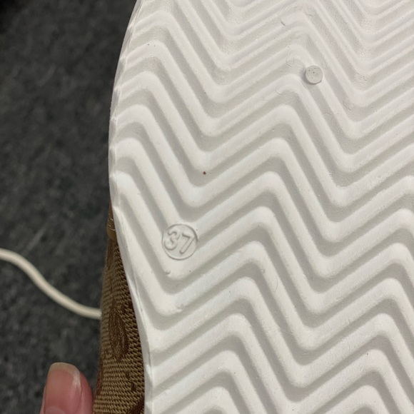 Stylish Tan Women's Sneakers - Picture 2 of 3